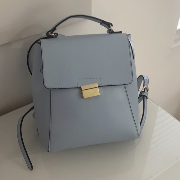 Blue Zara Basic Collection Baby Bag